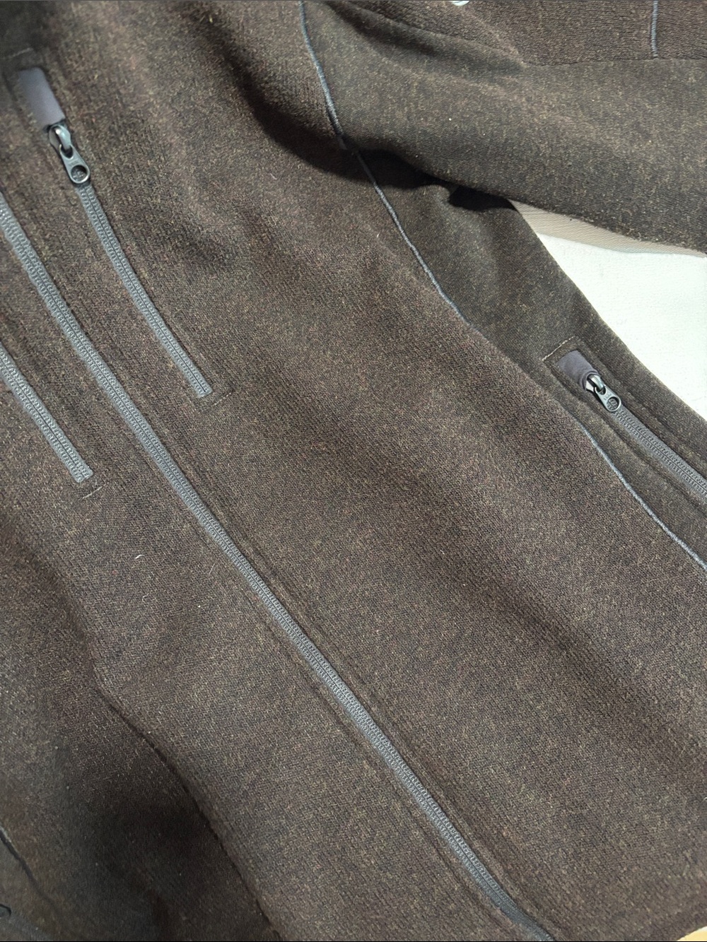 Kuhl Men's Brown Full-Zip Fleece Jacket - Picture 5 of 9